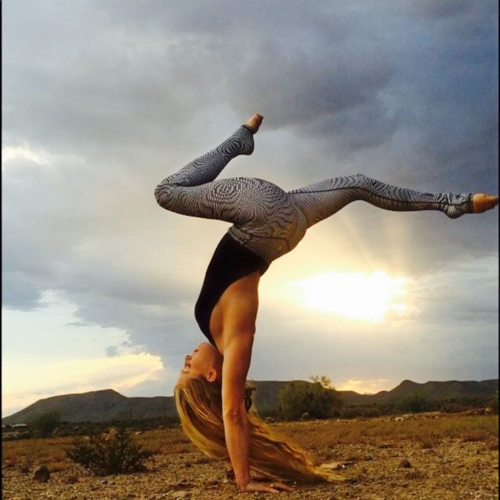 Yoga Democracy snake print leggings - Picture 5 of 6